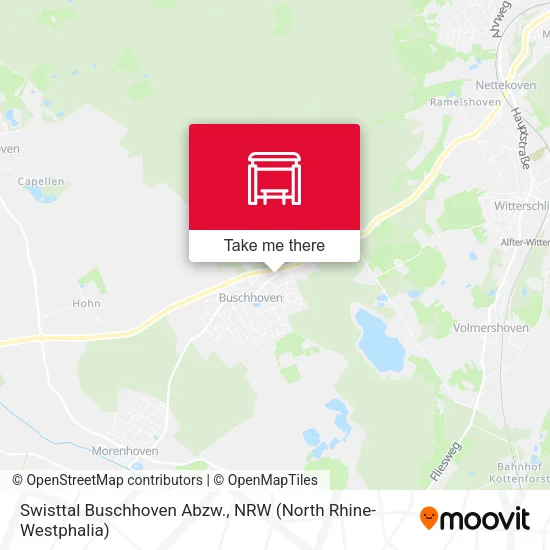 Карта Swisttal Buschhoven Abzw.