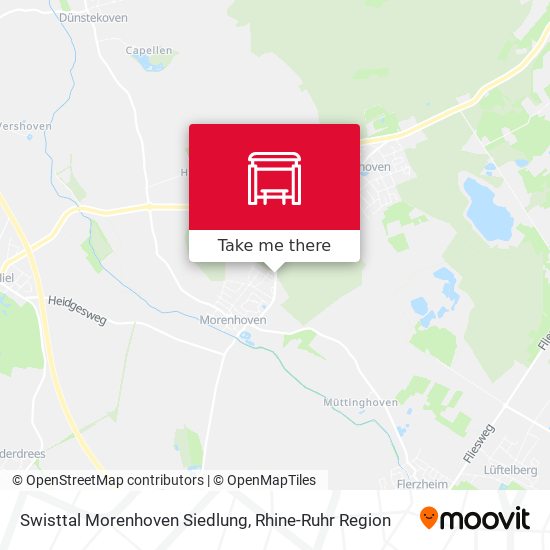 Swisttal Morenhoven Siedlung map