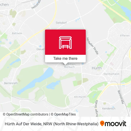 Карта Hürth Auf Der Weide