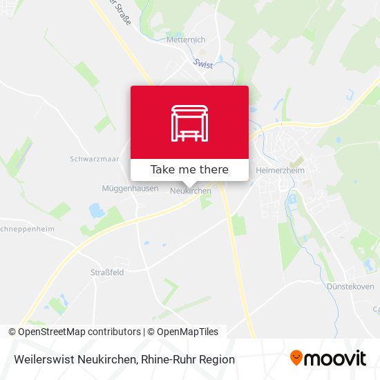 Weilerswist Neukirchen map