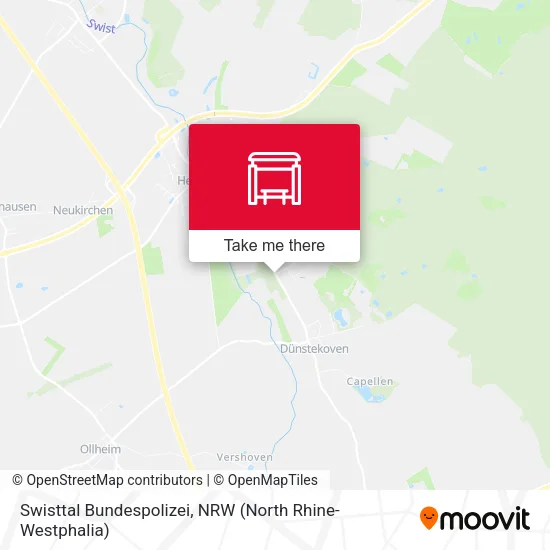 Карта Swisttal Bundespolizei