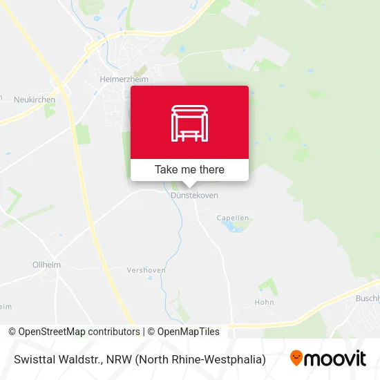 Карта Swisttal Waldstr.