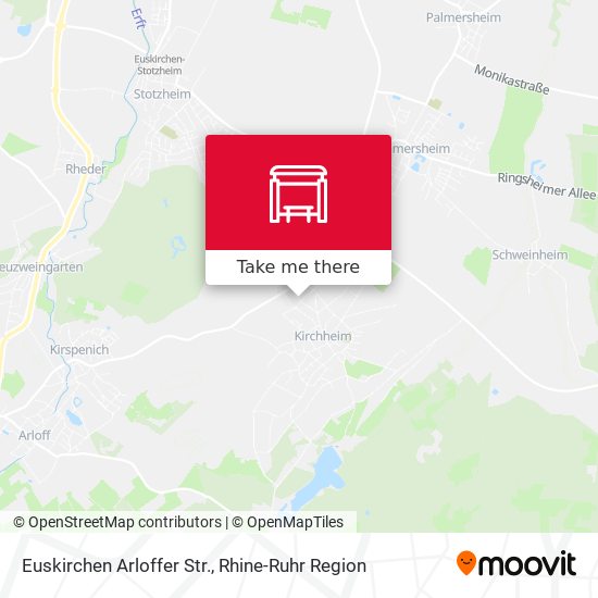 Euskirchen Arloffer Str. map
