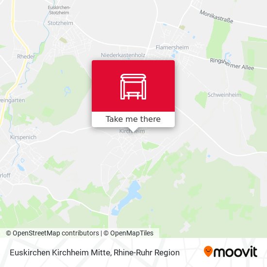 Euskirchen Kirchheim Mitte map