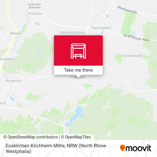 Euskirchen Kirchheim Mitte map