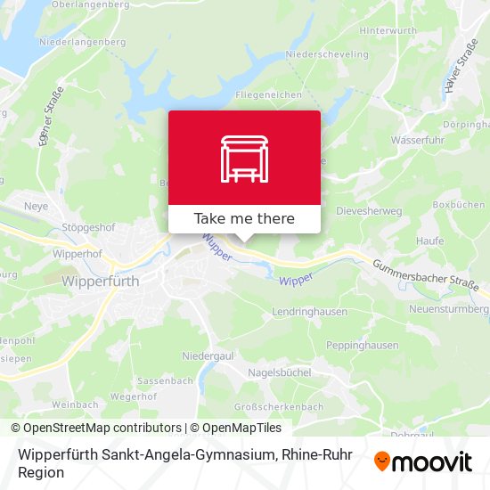 Wipperfürth Sankt-Angela-Gymnasium map