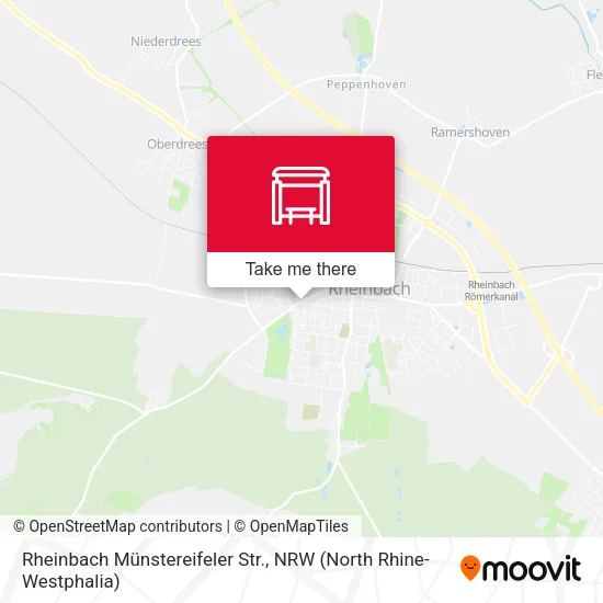Карта Rheinbach Münstereifeler Str.