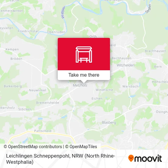 Leichlingen Schneppenpohl map
