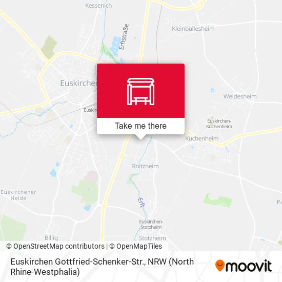 Карта Euskirchen Gottfried-Schenker-Str.