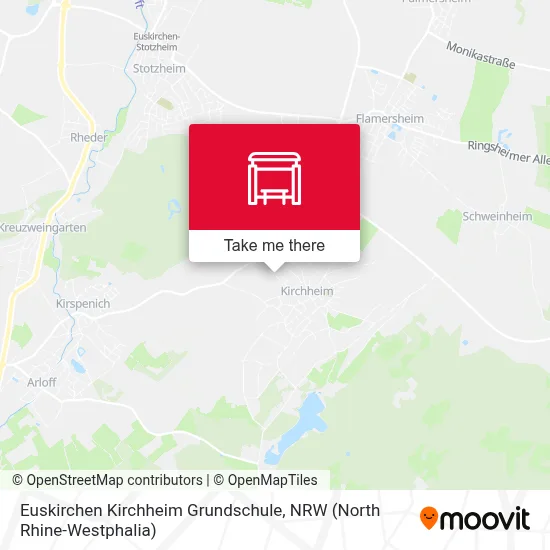 Euskirchen Kirchheim Grundschule map