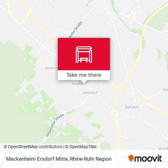 Meckenheim Ersdorf Mitte map