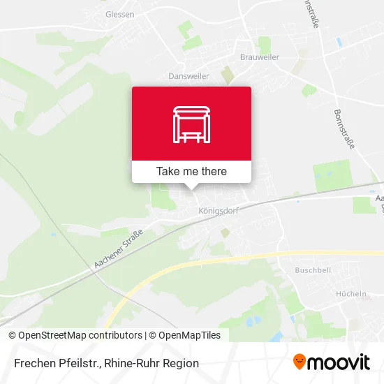 Карта Frechen Pfeilstr.