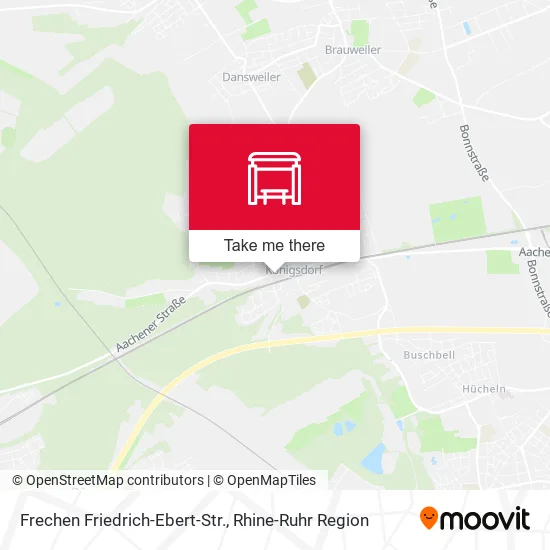 Frechen Friedrich-Ebert-Str. map