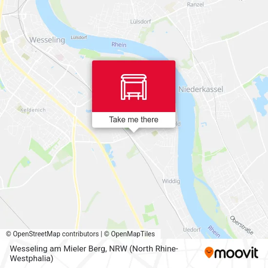 Карта Wesseling am Mieler Berg