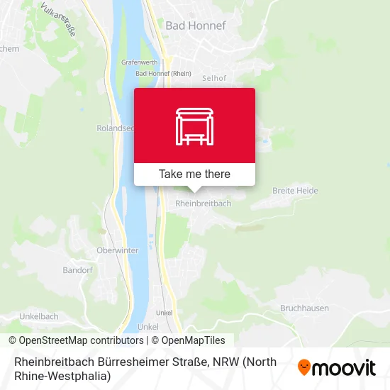 Rheinbreitbach Bürresheimer Straße map