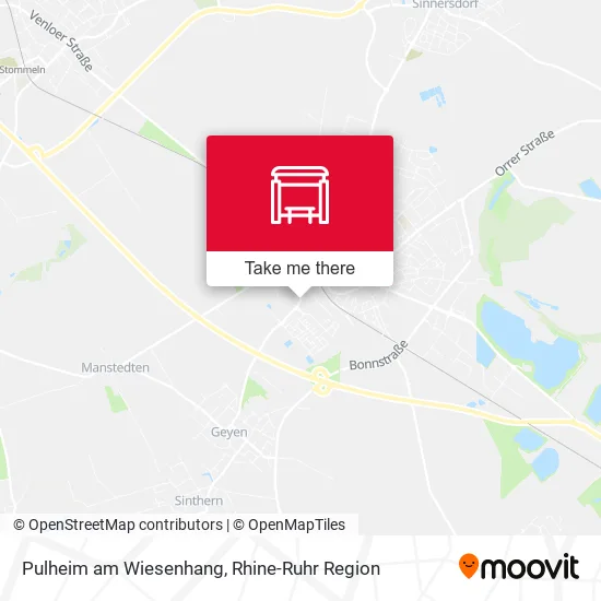 Карта Pulheim am Wiesenhang