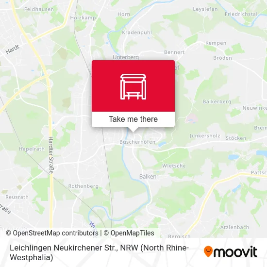 Карта Leichlingen Neukirchener Str.