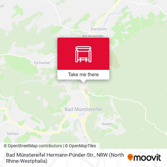 Карта Bad Münstereifel Hermann-Pünder-Str.