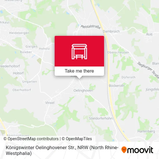 Карта Königswinter Oelinghovener Str.