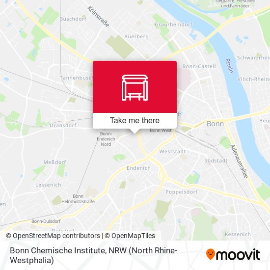 Bonn Chemische Institute map