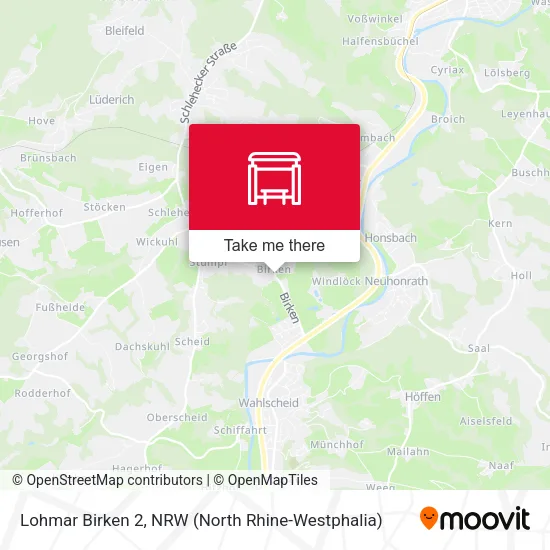 Карта Lohmar Birken 2