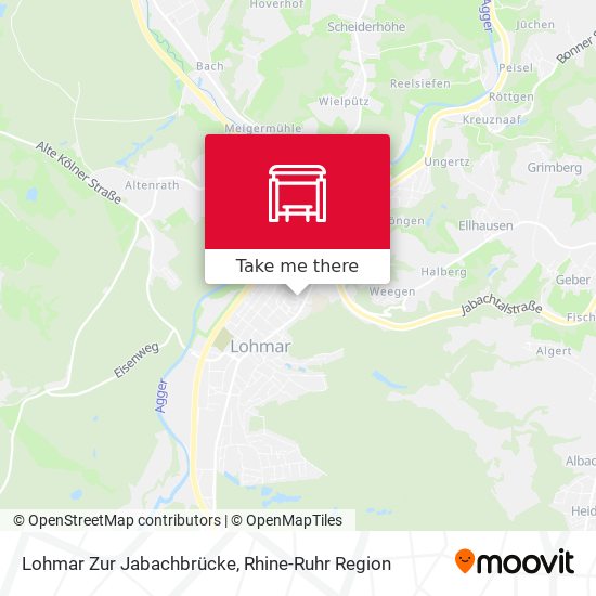 Lohmar Zur Jabachbrücke map