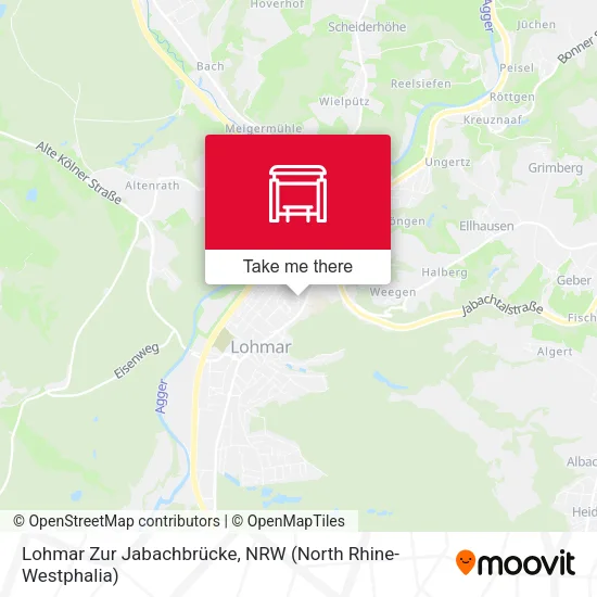 Карта Lohmar Zur Jabachbrücke