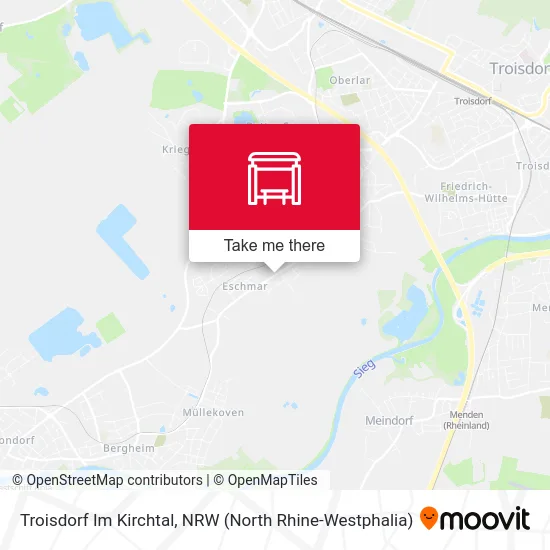 Карта Troisdorf Im Kirchtal