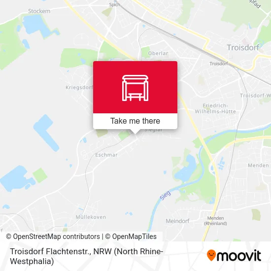 Карта Troisdorf Flachtenstr.