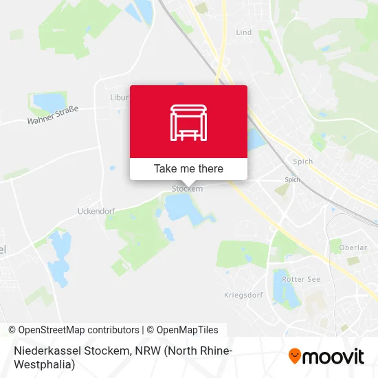 Niederkassel Stockem map