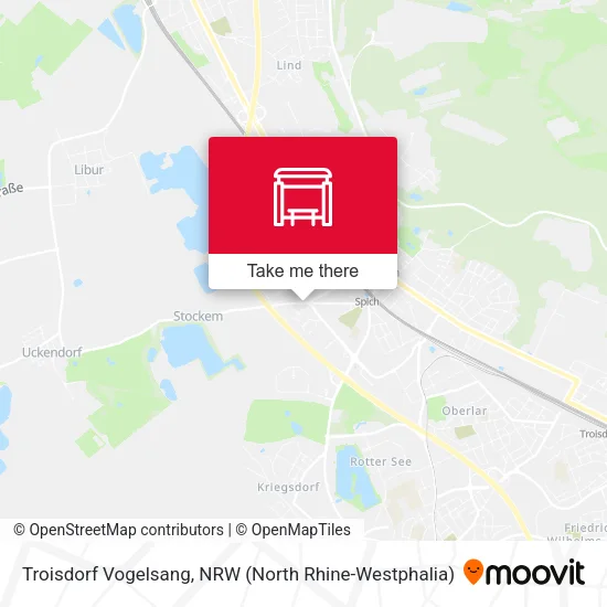 Карта Troisdorf Vogelsang