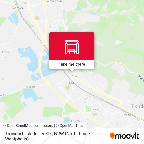 Карта Troisdorf Lülsdorfer Str.