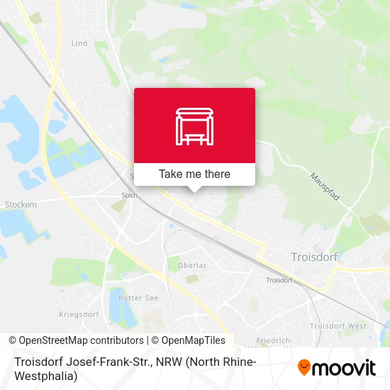 Карта Troisdorf Josef-Frank-Str.