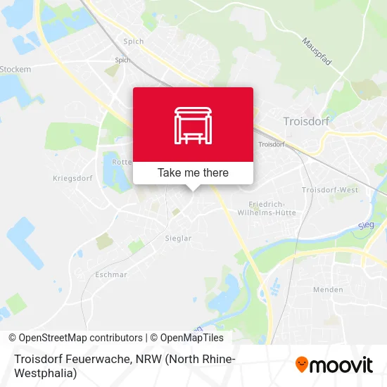 Карта Troisdorf Feuerwache