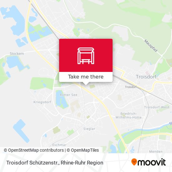 Troisdorf Schützenstr. map