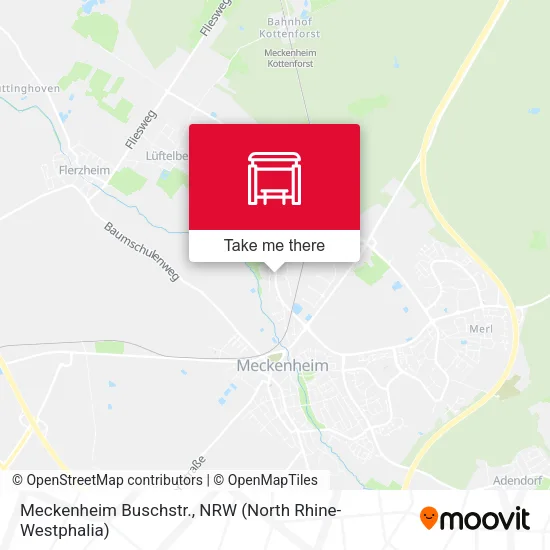 Карта Meckenheim Buschstr.