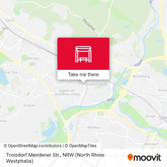 Карта Troisdorf Mendener Str.