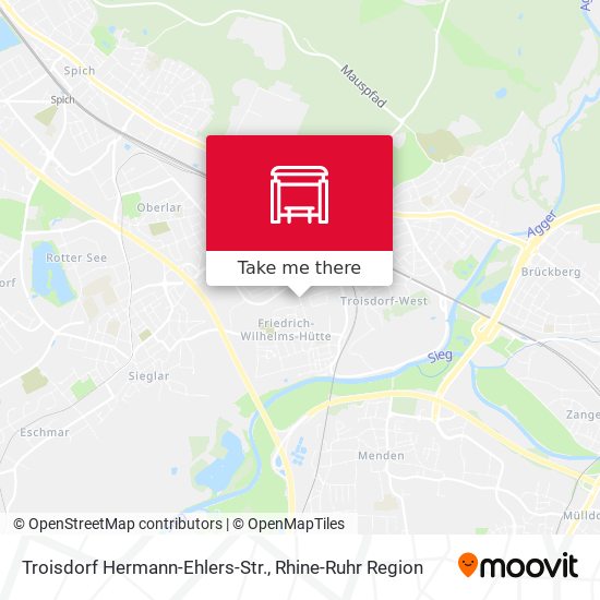 Troisdorf Hermann-Ehlers-Str. map