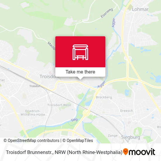 Troisdorf Brunnenstr. map