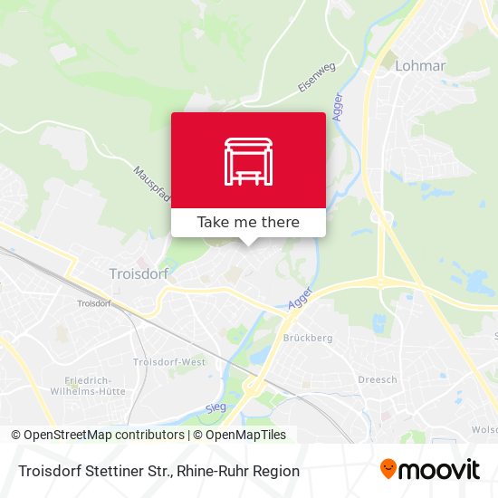 Troisdorf Stettiner Str. map