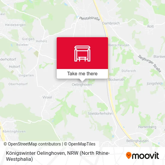 Карта Königswinter Oelinghoven