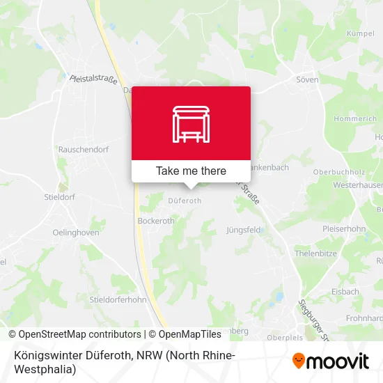 Карта Königswinter Düferoth