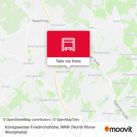 Карта Königswinter Friedrichshöhe