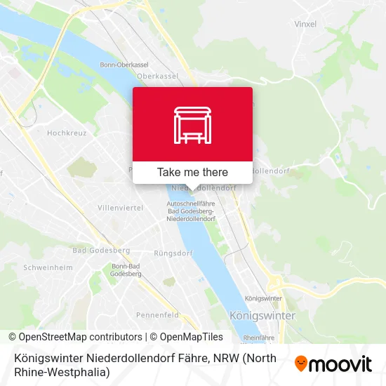 Карта Königswinter Niederdollendorf Fähre