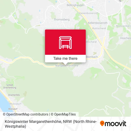 Карта Königswinter Margarethenhöhe