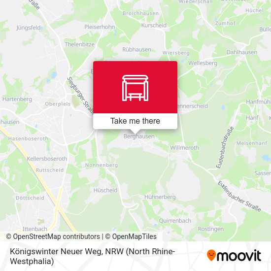 Карта Königswinter Neuer Weg