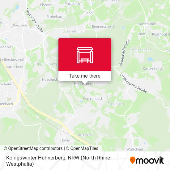 Карта Königswinter Hühnerberg