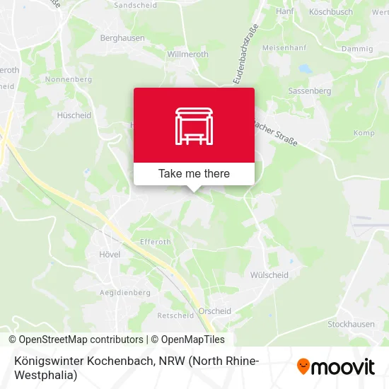 Карта Königswinter Kochenbach