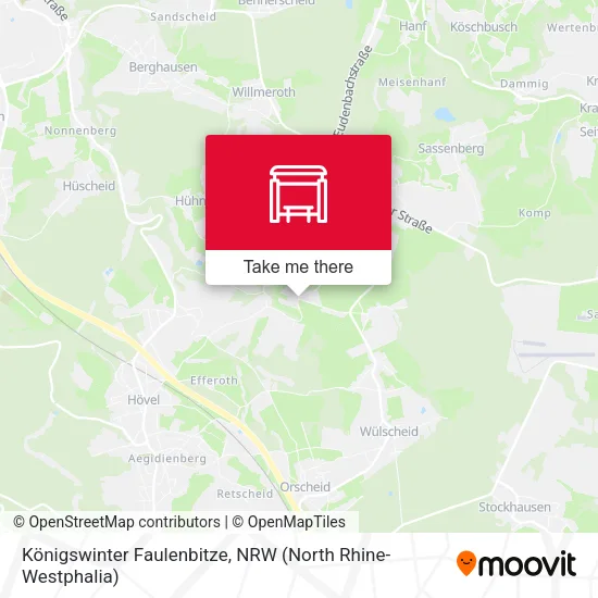 Карта Königswinter Faulenbitze