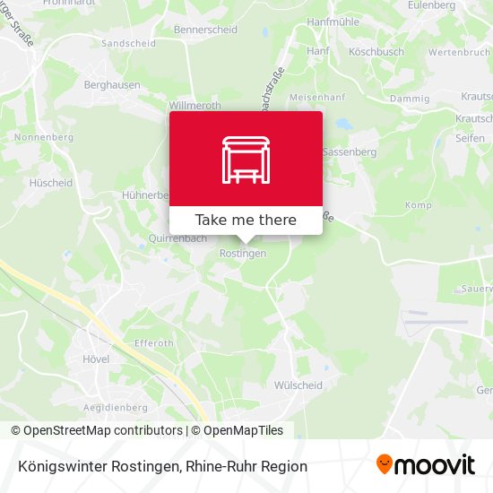 Königswinter Rostingen map